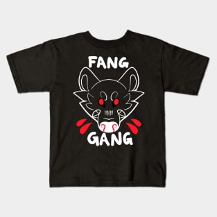 Fang Gang White Kids T-Shirt